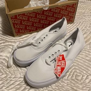Brand New White Vans